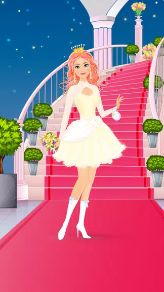 Princess Wedding Dress Up Game Tangkapan skrin 2