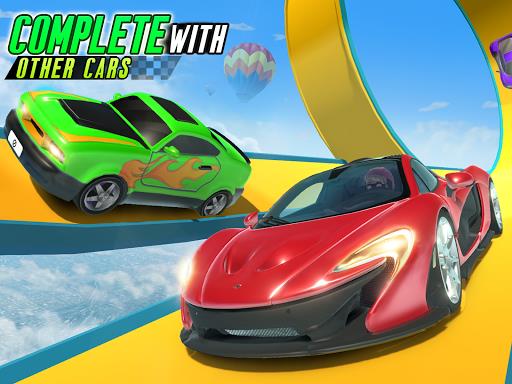 Hot Cars Fever-Car Stunt Races 스크린샷 3