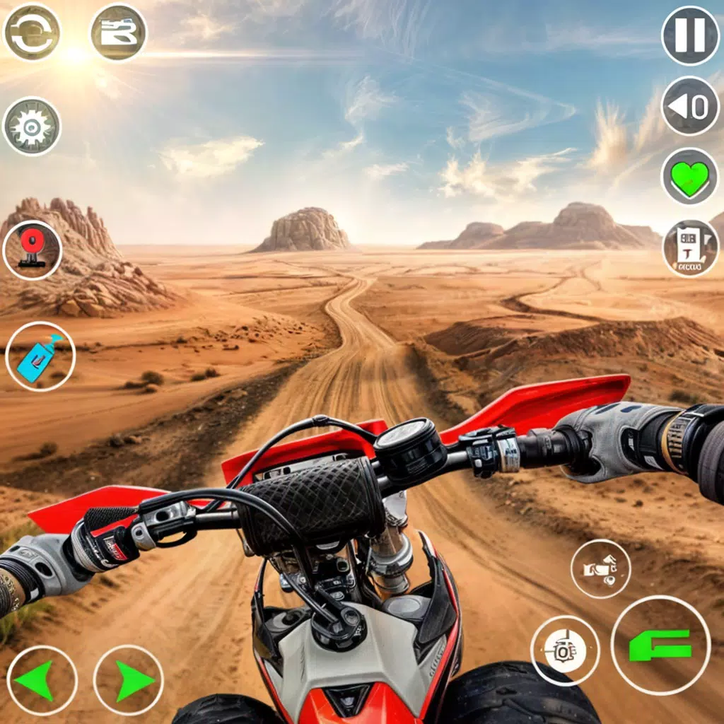 Motocross Dirt Bike Racing 3D Zrzut ekranu 0