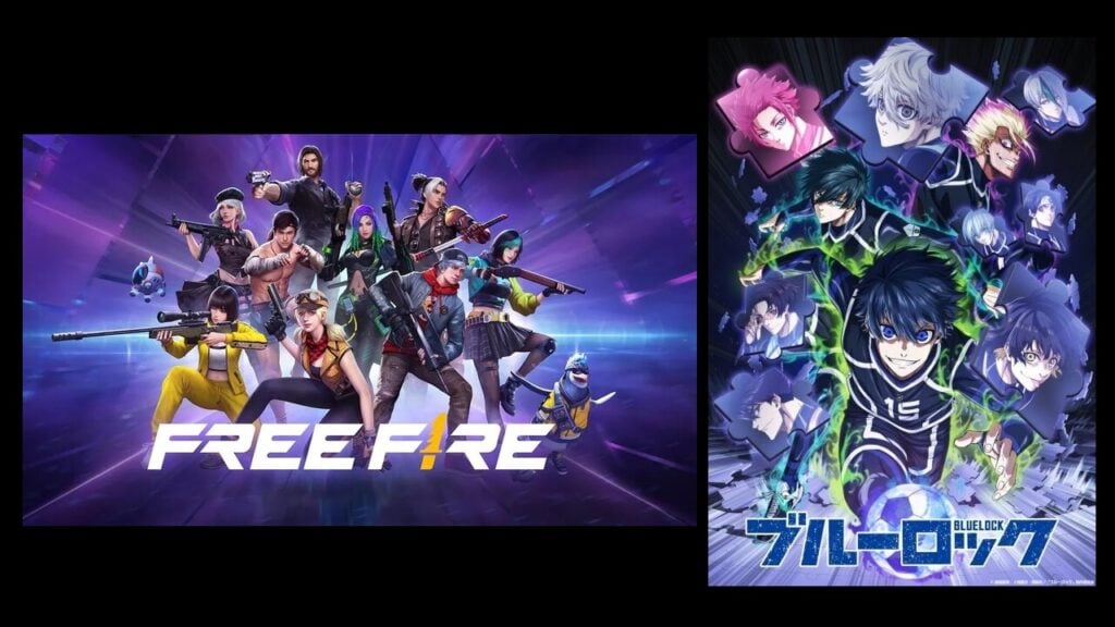 Garena's Free Fire Teams Up with Blue Lock Anime!