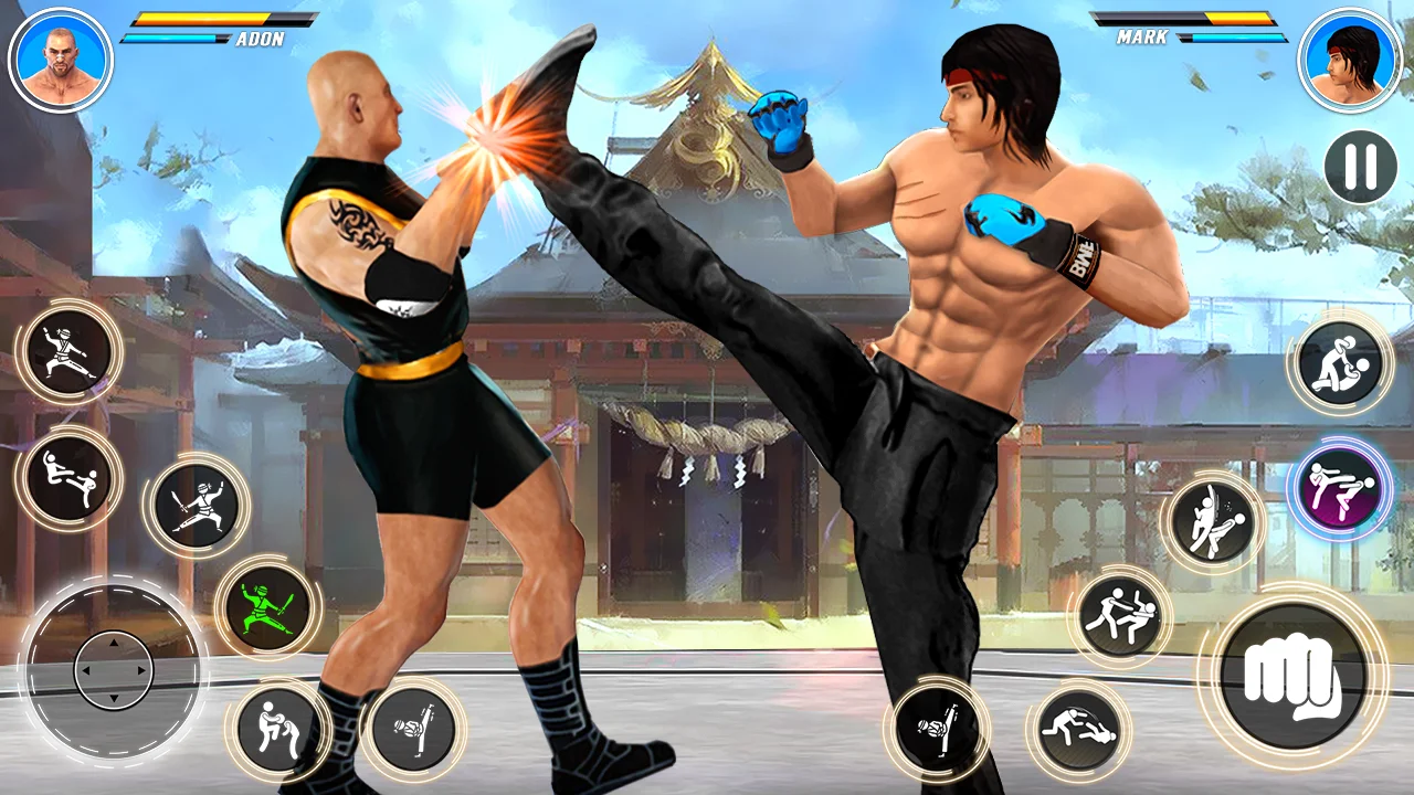 Kung Fu Games - Fighting Games Screenshot 1