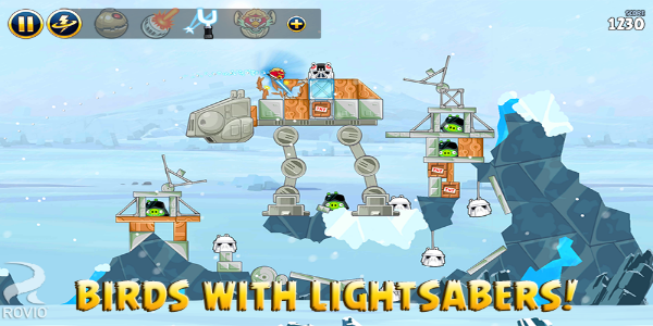 image: Angry Birds Star Wars Schermata di gioco