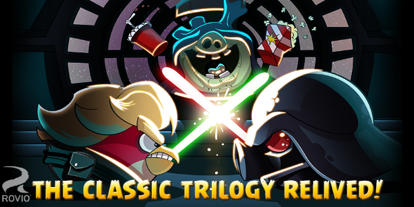 image: Angry Birds Star Wars Schermata di gioco