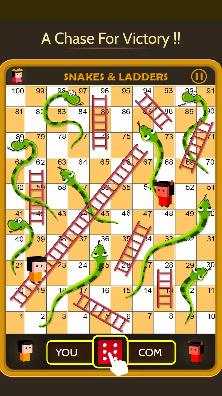 Snakes & Ladders: Online Dice! Ảnh chụp màn hình 1