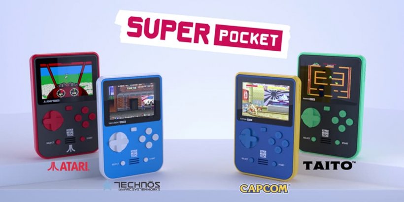 Introducing Super Pocket: Latest Editions Celebrate Atari and Technos Legends