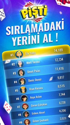 Pişti: Tekli, Eşli Internetsiz Tangkapan skrin 3