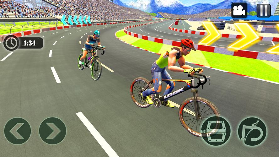 Cycle Race Game Cycle Stunt Скриншот 0