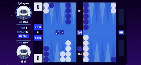 Backgammon Galaxy Zrzut ekranu 0