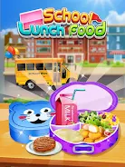 School Lunch Food - Lunch Box Screenshot 1