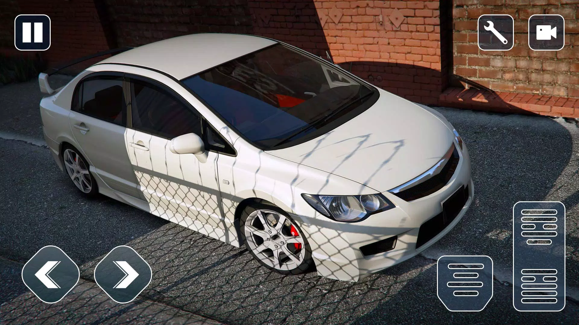 Furious Civic Car City Race Capture d'écran 1