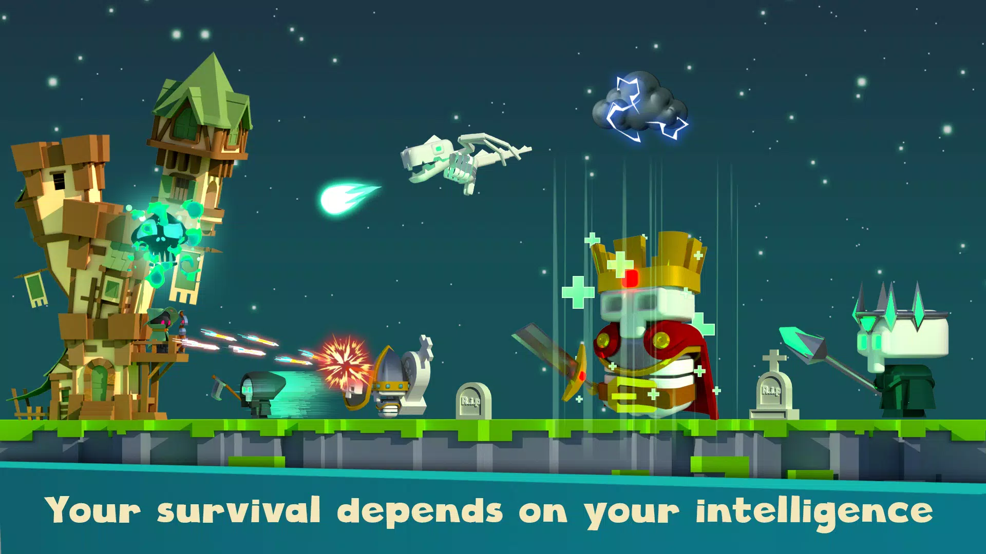 Tower Rush: Survival Defense Captura de tela 1