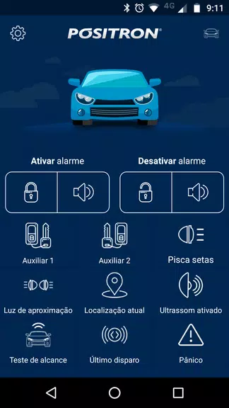 Pósitron Alarme Capture d'écran 1