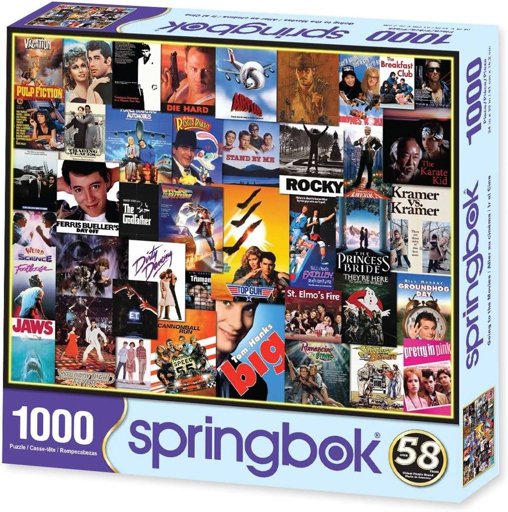 Springbok đi xem phim 1000 mảnh ghép hình