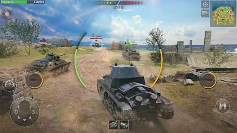 Battle Tanks: Online War games Tangkapan skrin 2