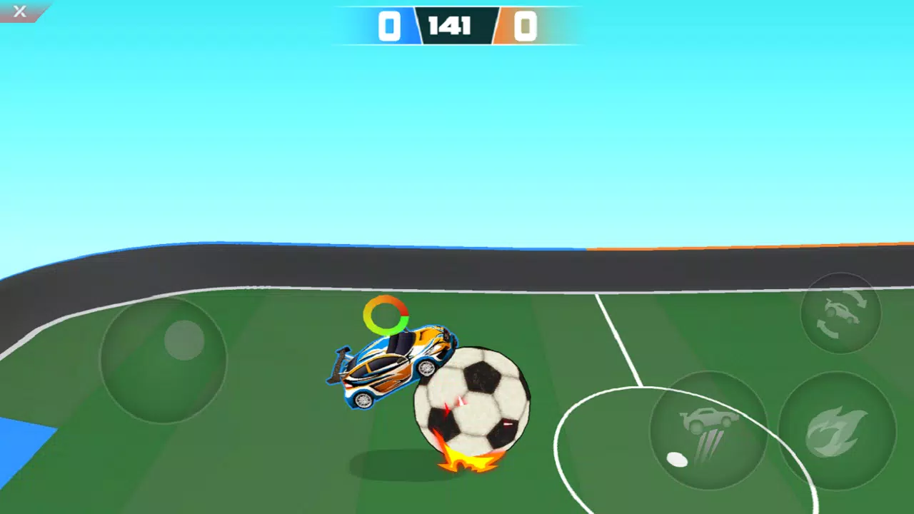 ROCKET CARS SOCCER Captura de pantalla 2