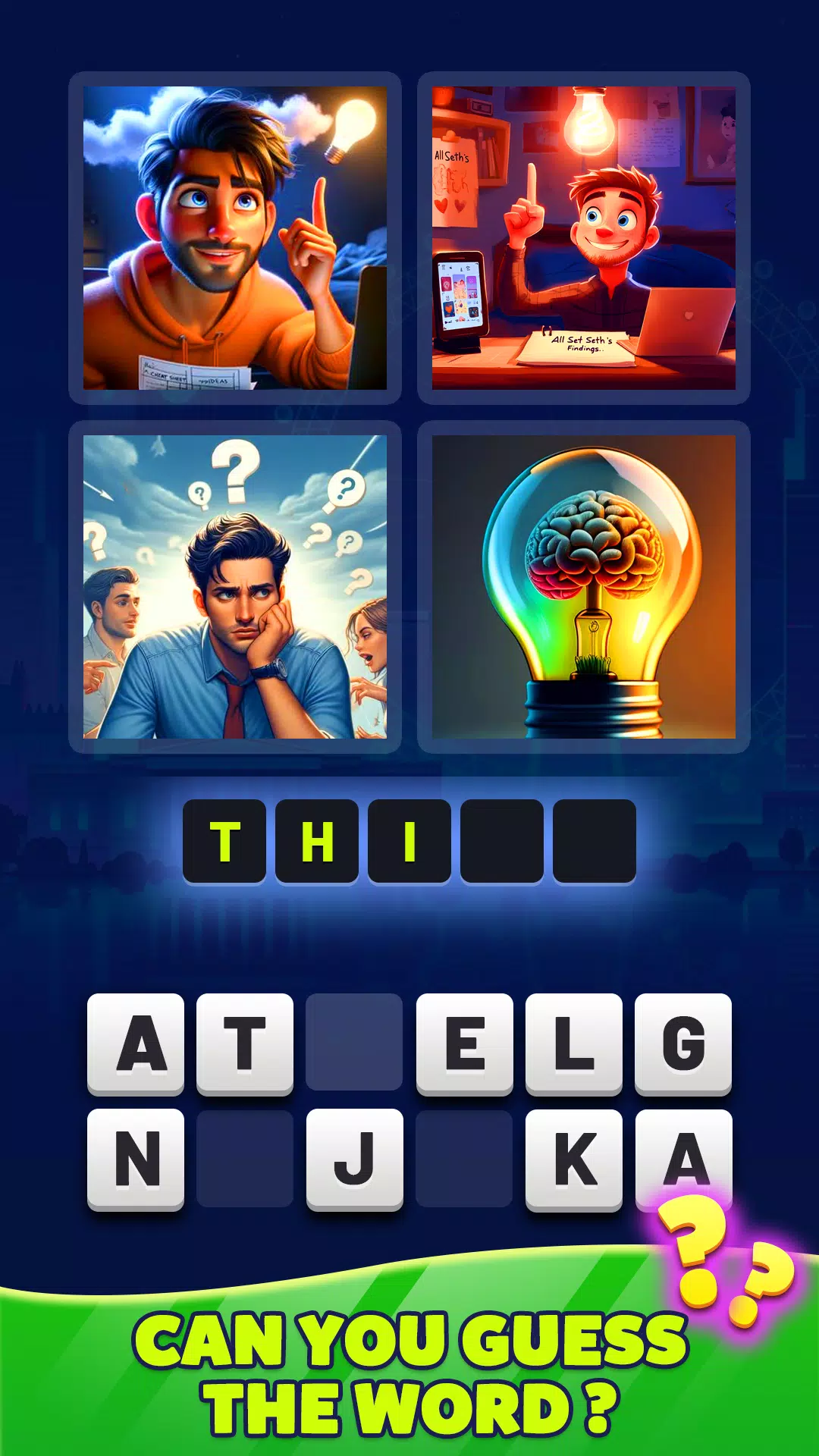 4 pics guess 1 word スクリーンショット 0