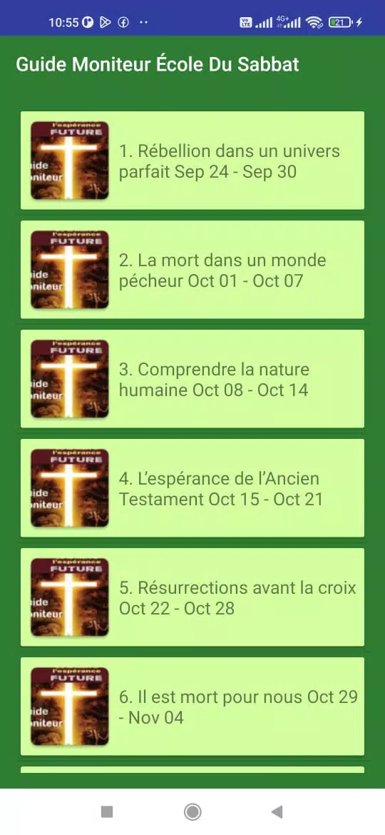 Guide Moniteur École Du Sabbat Captura de tela 0
