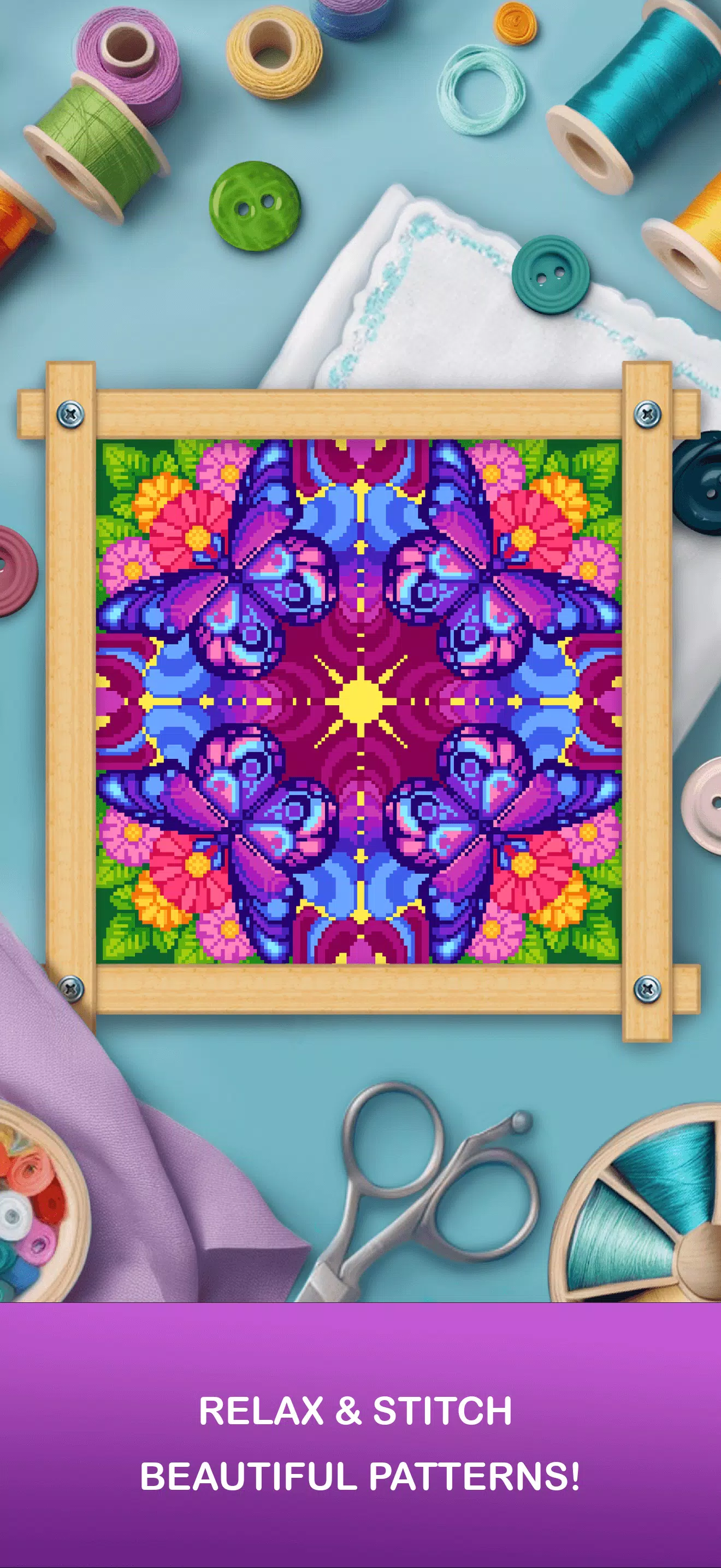 Cross Stitch: Relax & Color স্ক্রিনশট 3