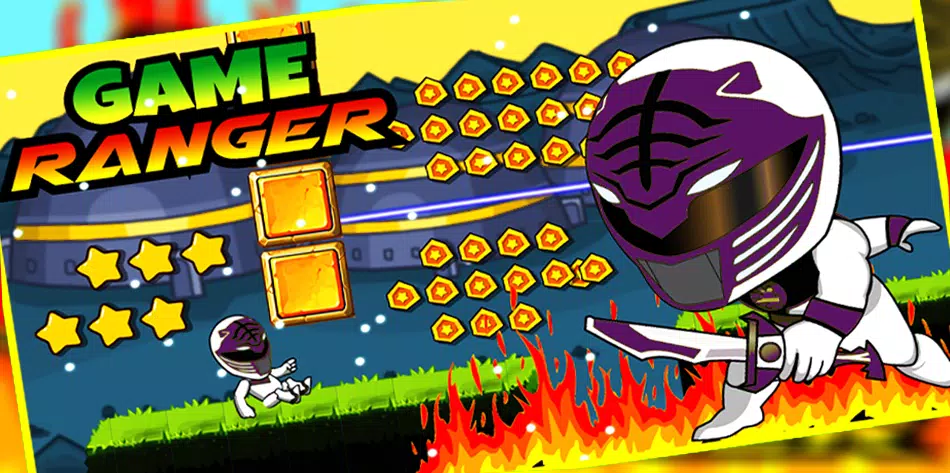 Superheroes Dino Rangers Dash Captura de pantalla 1