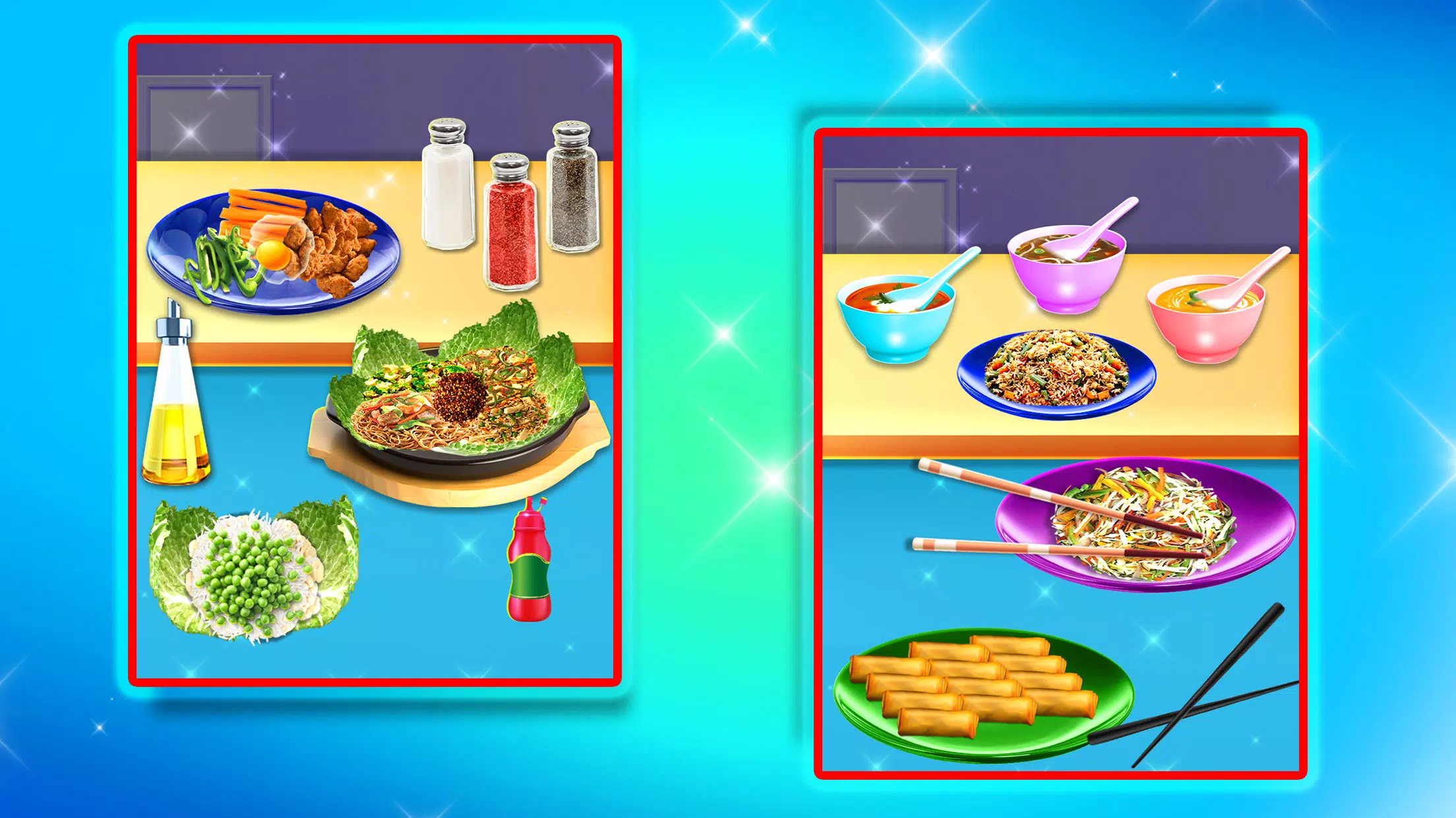 Lunar Chinese Food Maker Game Captura de pantalla 3