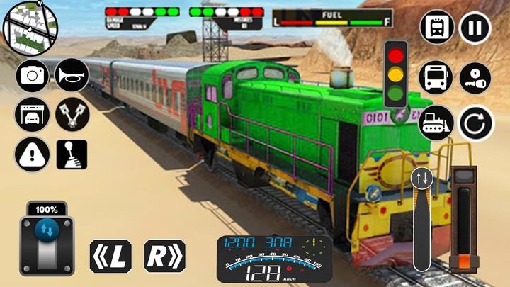 Indian Train Racing Games Ảnh chụp màn hình 3