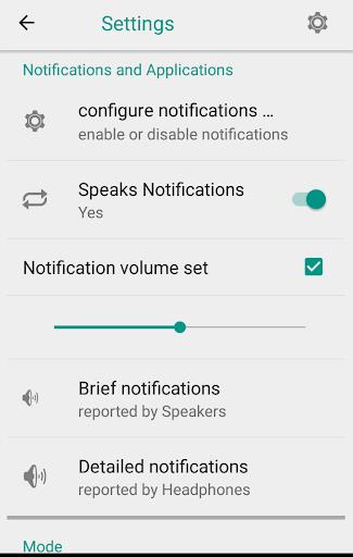 Spoken notifications Скриншот 3