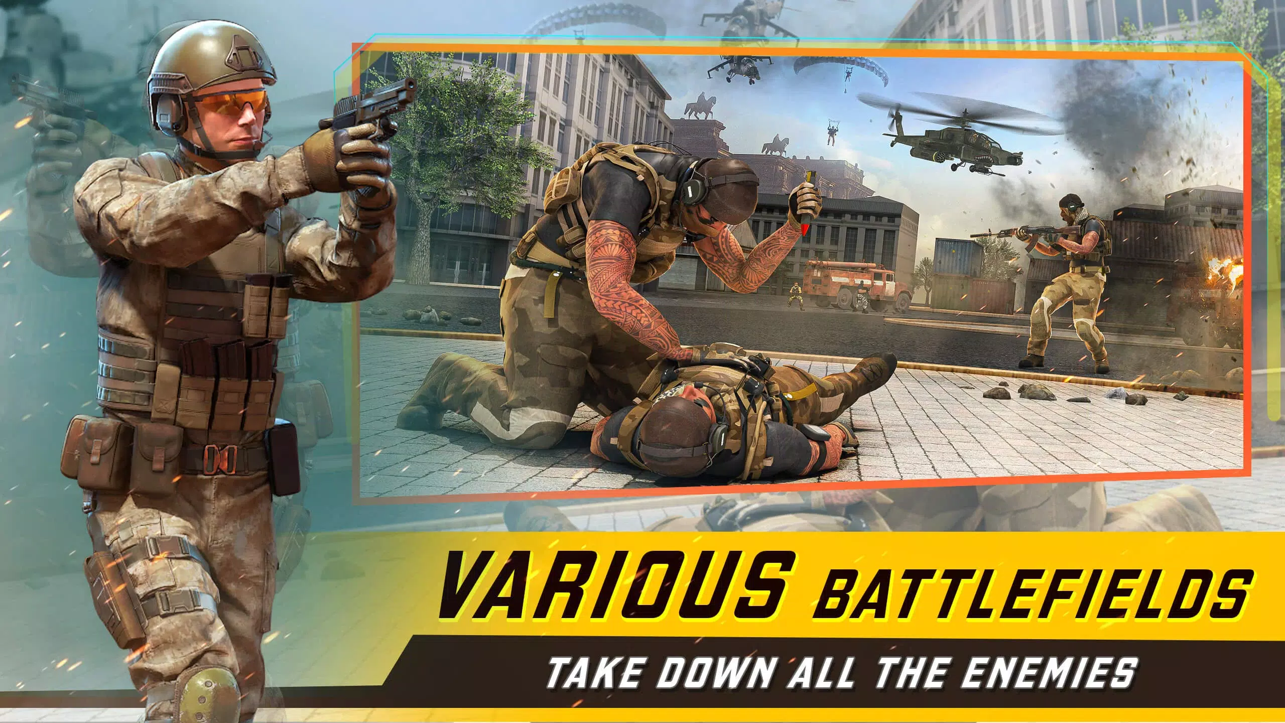 FPS Online Strike Gun Games Capture d'écran 3