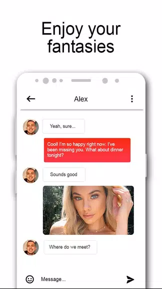 Hot flirt today - match dating chat 스크린샷 1