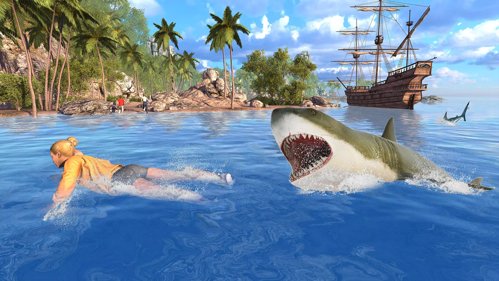 Angry Shark Games: Game 2024 Schermafbeelding 1