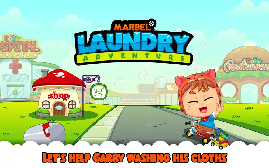 Marbel Laundry - Kids Game Zrzut ekranu 0