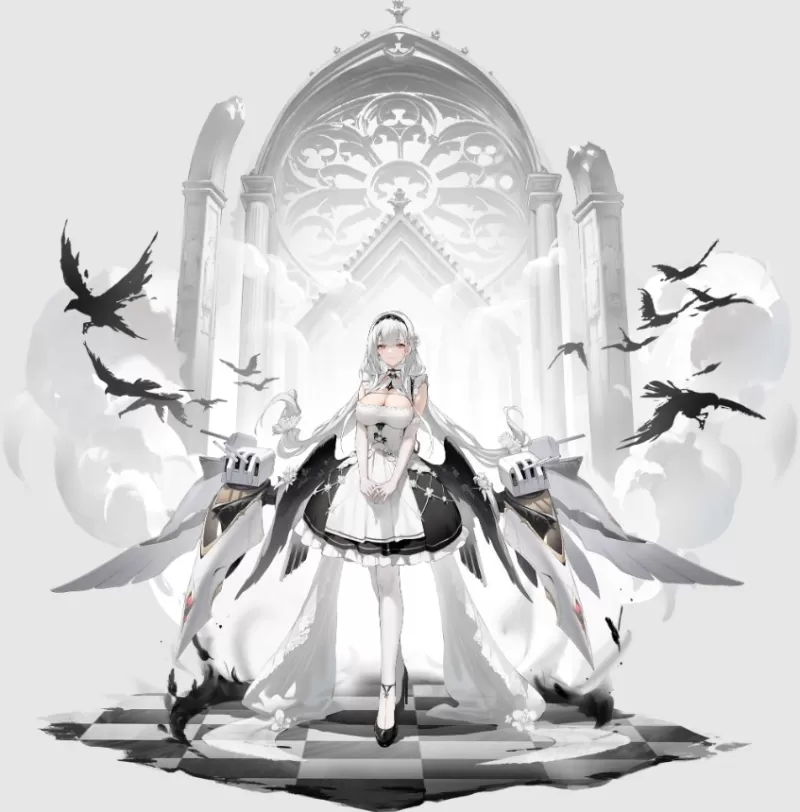 Azur Lane Scylla: klasse, vaardigheden, uitrusting, optimale vlotengids