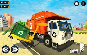 Real Garbage Truck Simulator स्क्रीनशॉट 2