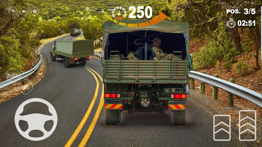 Army Truck Game - Racing Games Schermafbeelding 1