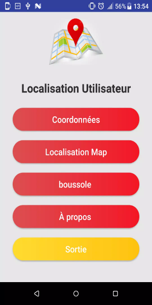 Géolocalisation ( Ma Position Actuelle ) Screenshot 1