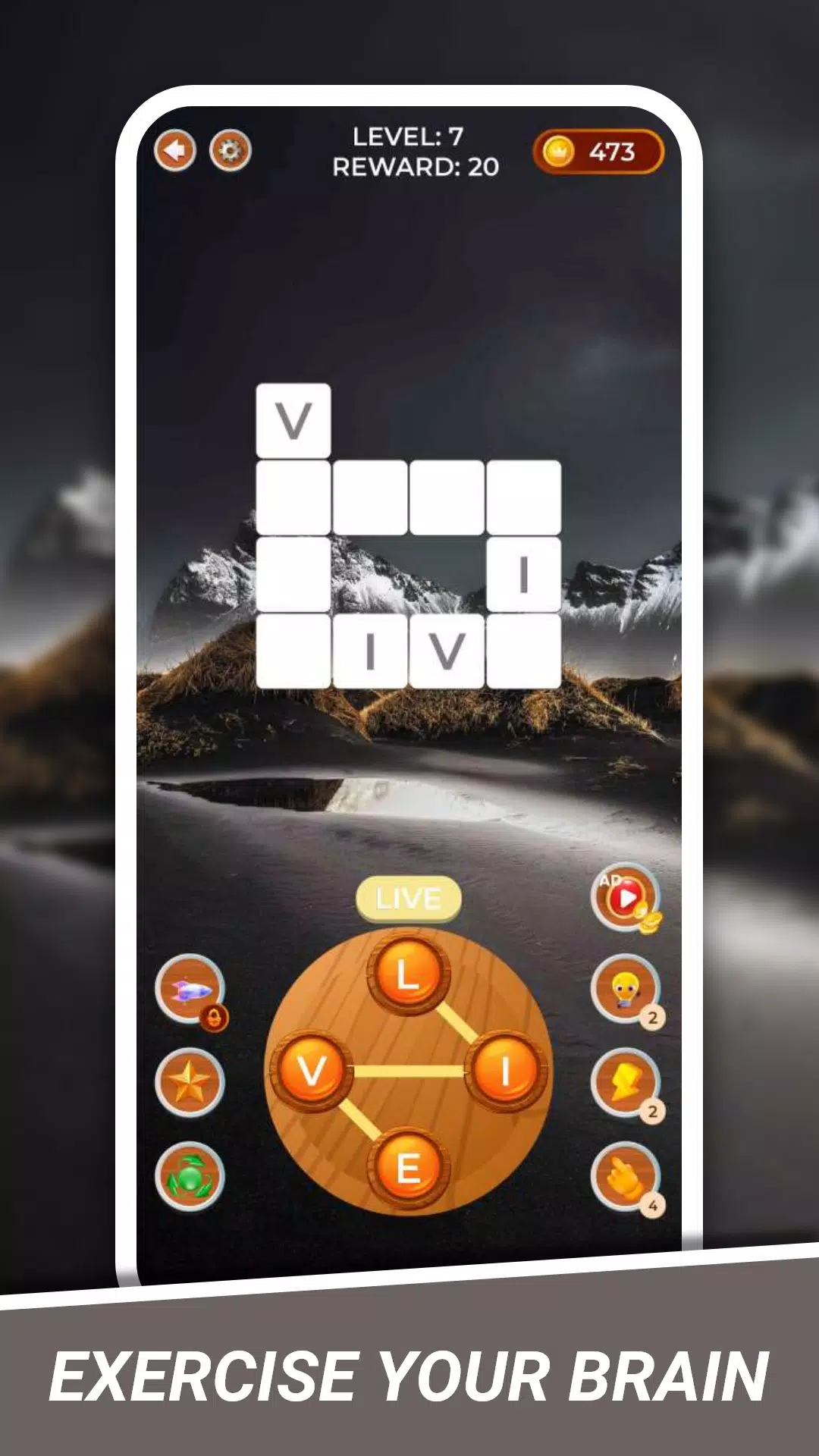 Word Connect Crossword Puzzle Captura de tela 2