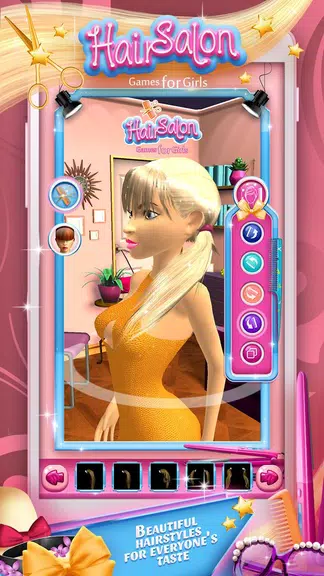 Hair Salon Games for Girls应用截图第0张
