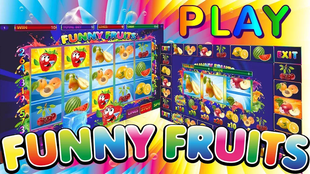 Funny Fruits Slot Screenshot 2