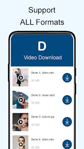 X Hot Video Downloader- Free Video Downloader 2021 Captura de pantalla 2