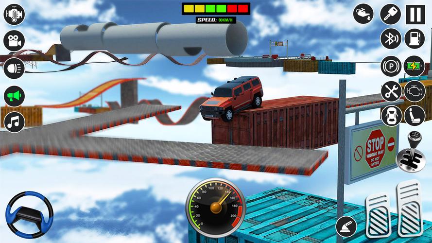 Mega Ramp Car Stunt Games 3d 스크린샷 1