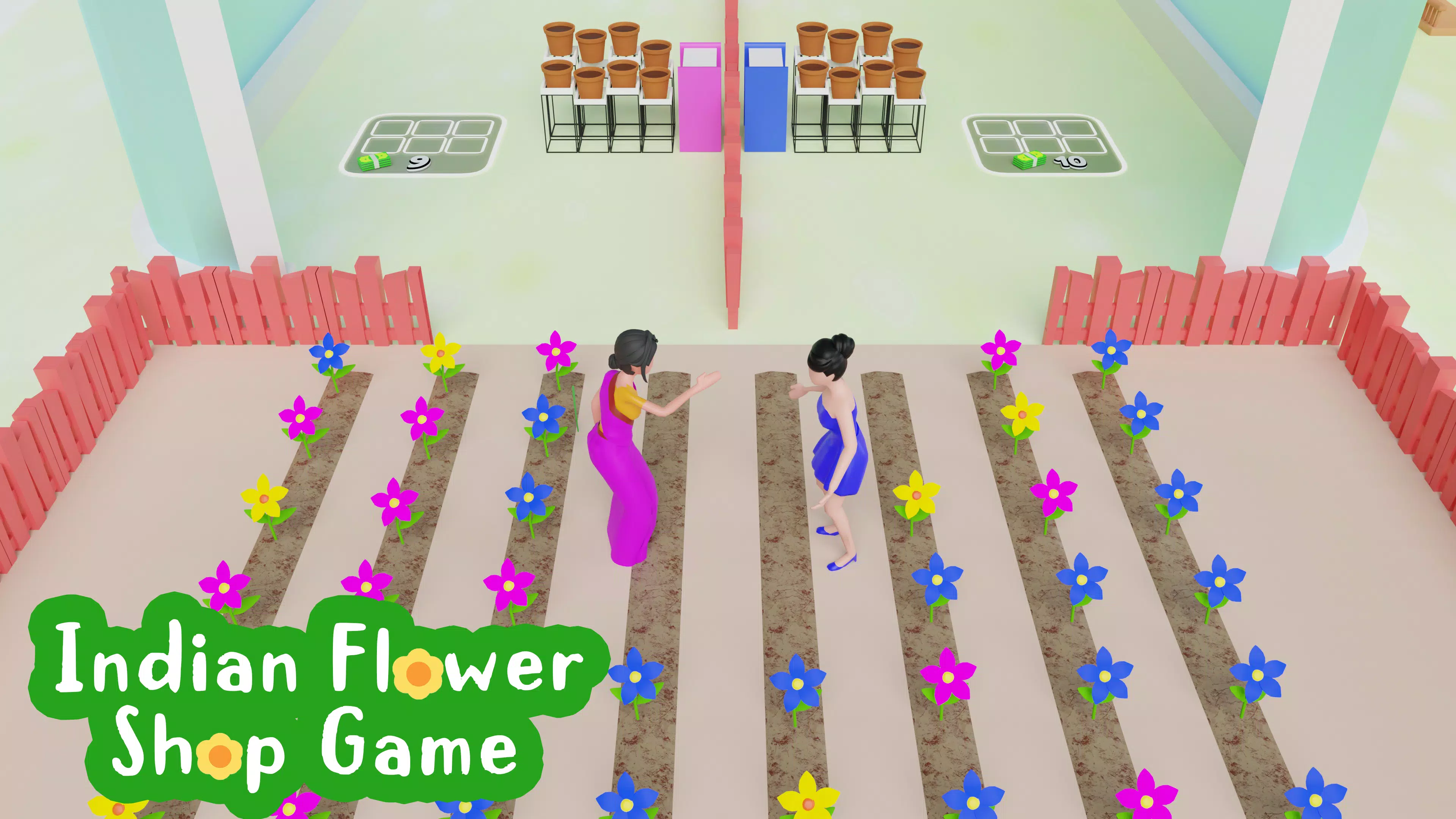 Miss Florist -Flower Shop Game Captura de pantalla 1