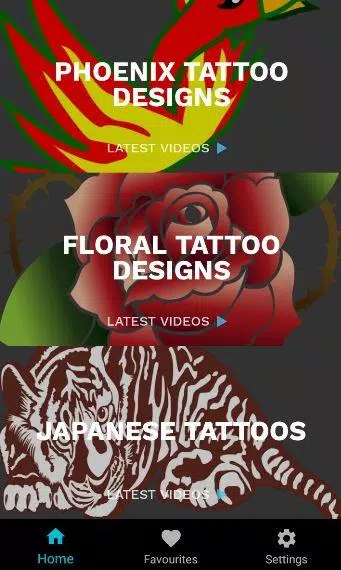 Learn to Draw Tattoo Captura de pantalla 0