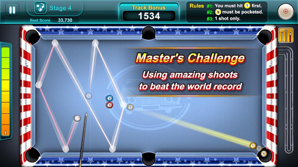 Pool Ace - 8 and 9 Ball Game Capture d'écran 1