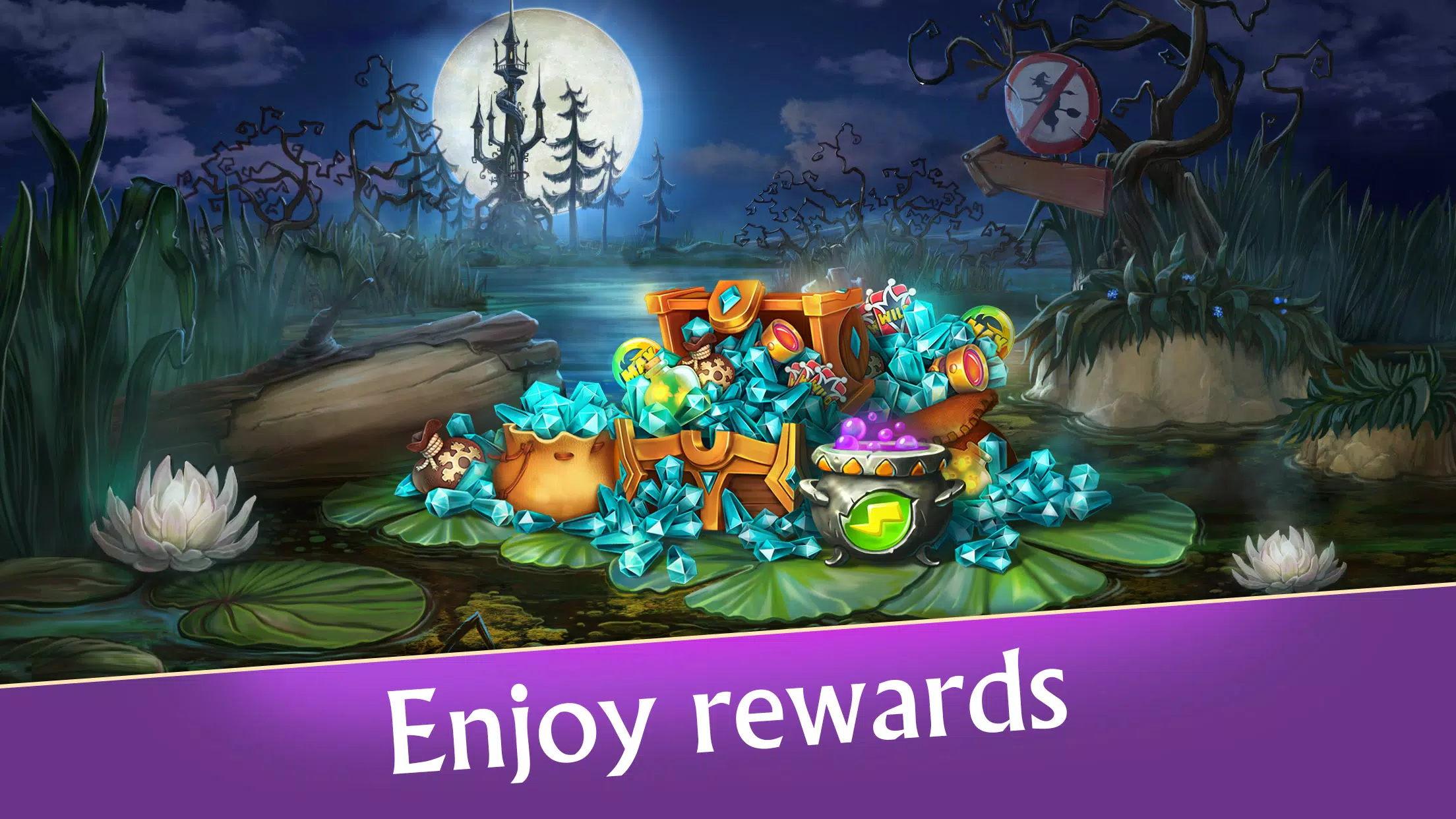 Witch's Pranks: F2P Adventure ဖန်သားပြင်ဓာတ်ပုံ 1