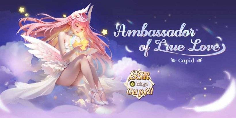 女神歡迎真正的愛的大使丘比特（Cupid）來召喚王國