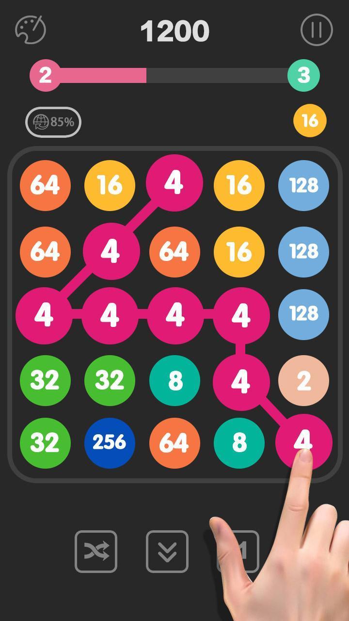 2048-Number Puzzle Games Captura de tela 3