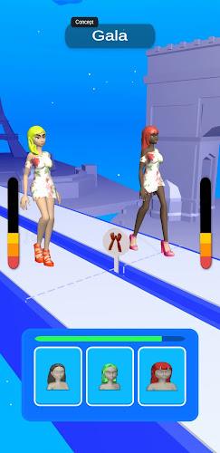 Catwalk Dash - Fashion Runner Captura de pantalla 1