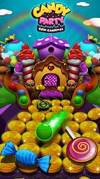 Candy Donuts Coin Party Dozer स्क्रीनशॉट 0