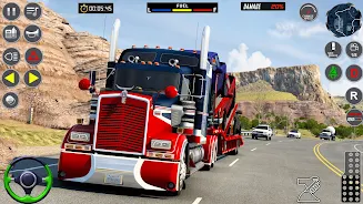 US Cargo Truck Simulator Game スクリーンショット 3