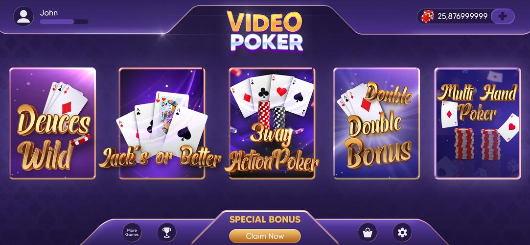 Video Poker Plus Tangkapan skrin 3