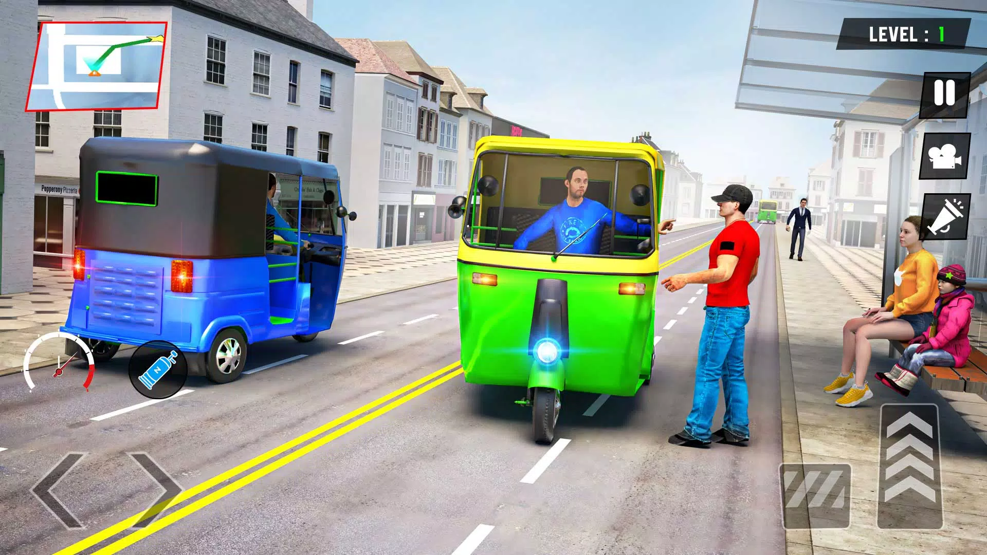 Tuk Tuk Rickshaw - Auto Game Schermafbeelding 0